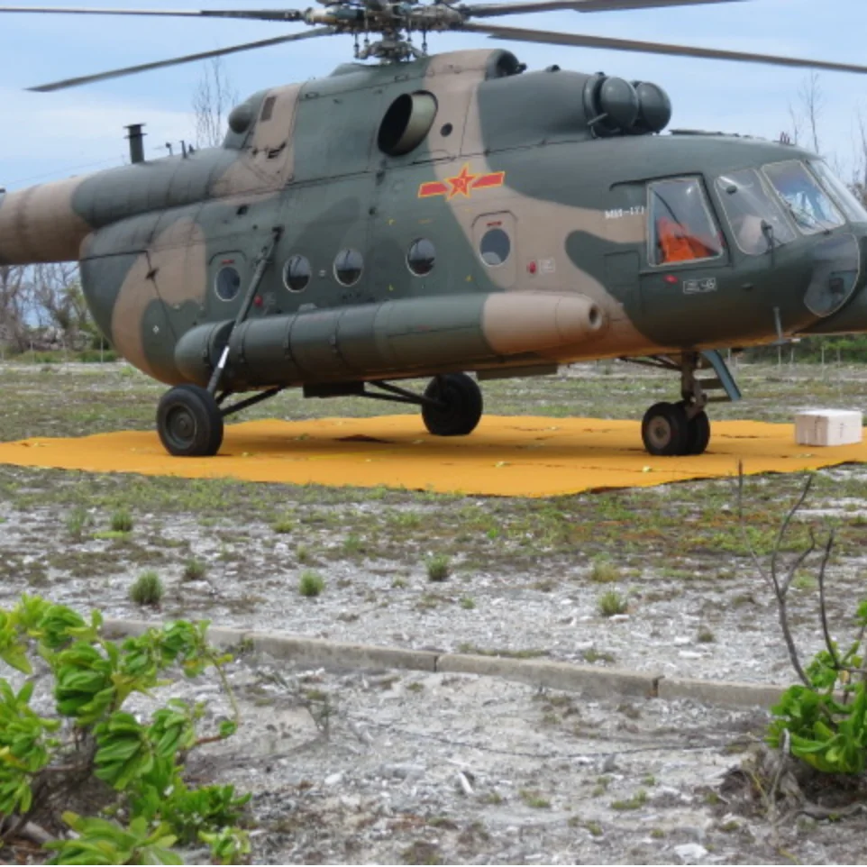 Soft Movable Helipad Heliport