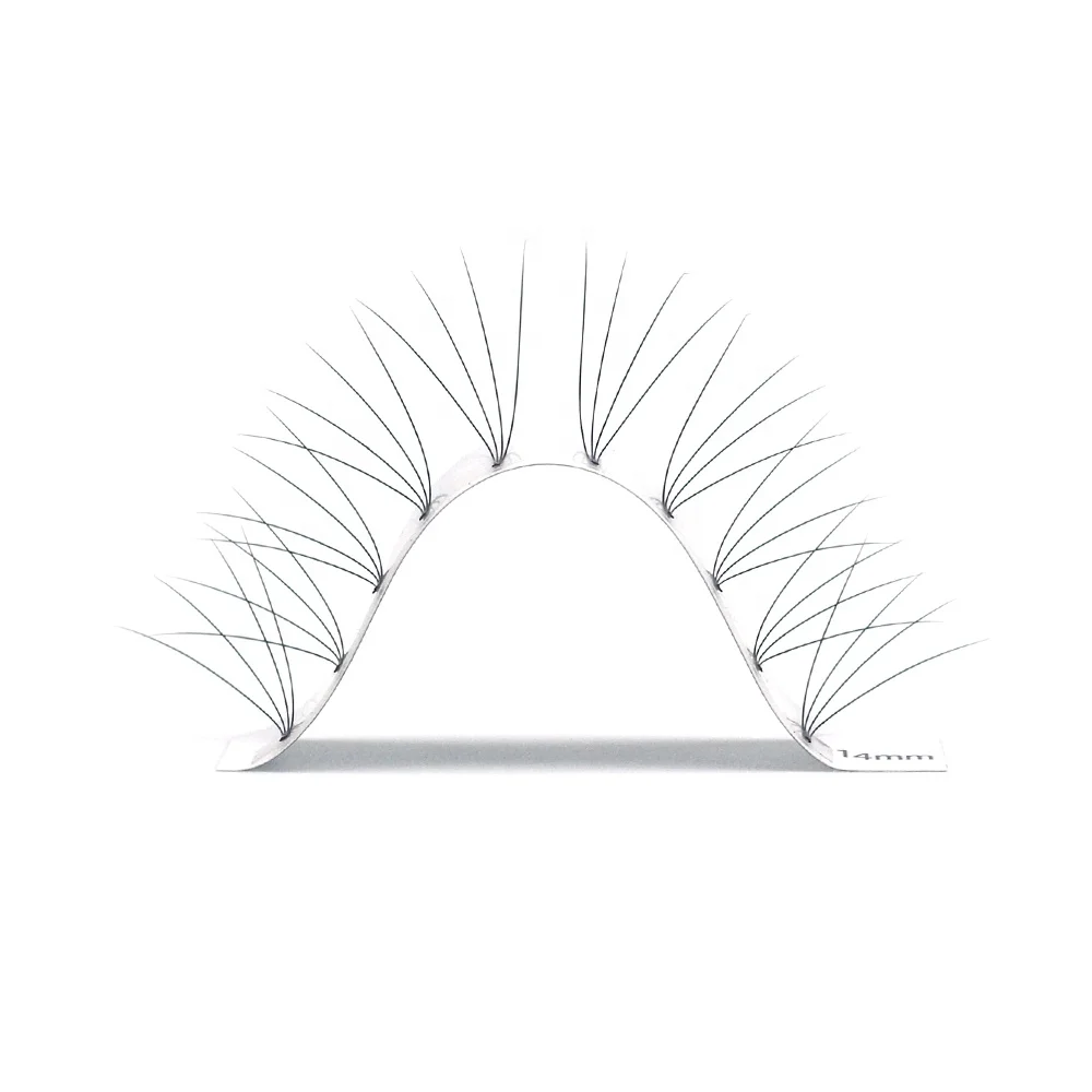 New product Song Lashes Pure darker black material 10D 12D 14D slim pointy base Premade Volume Fans