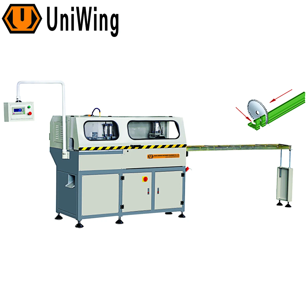 
Corner Connector Cutting Machine for Aluminum window door profiles cutting window and door making machine 