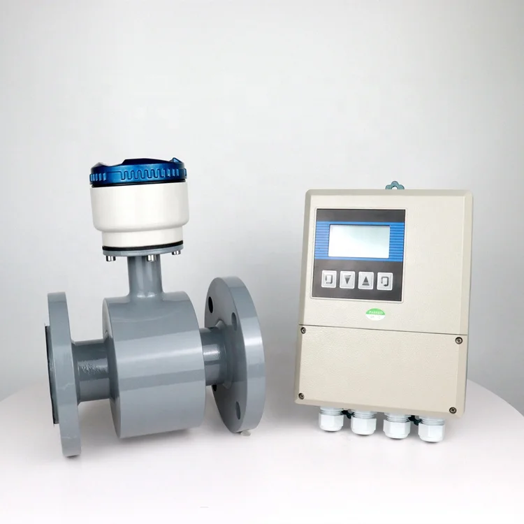GMF100 split type China OEM  magnetic flow meter factory supplier waste water flowmeter electromagnetic flow meter