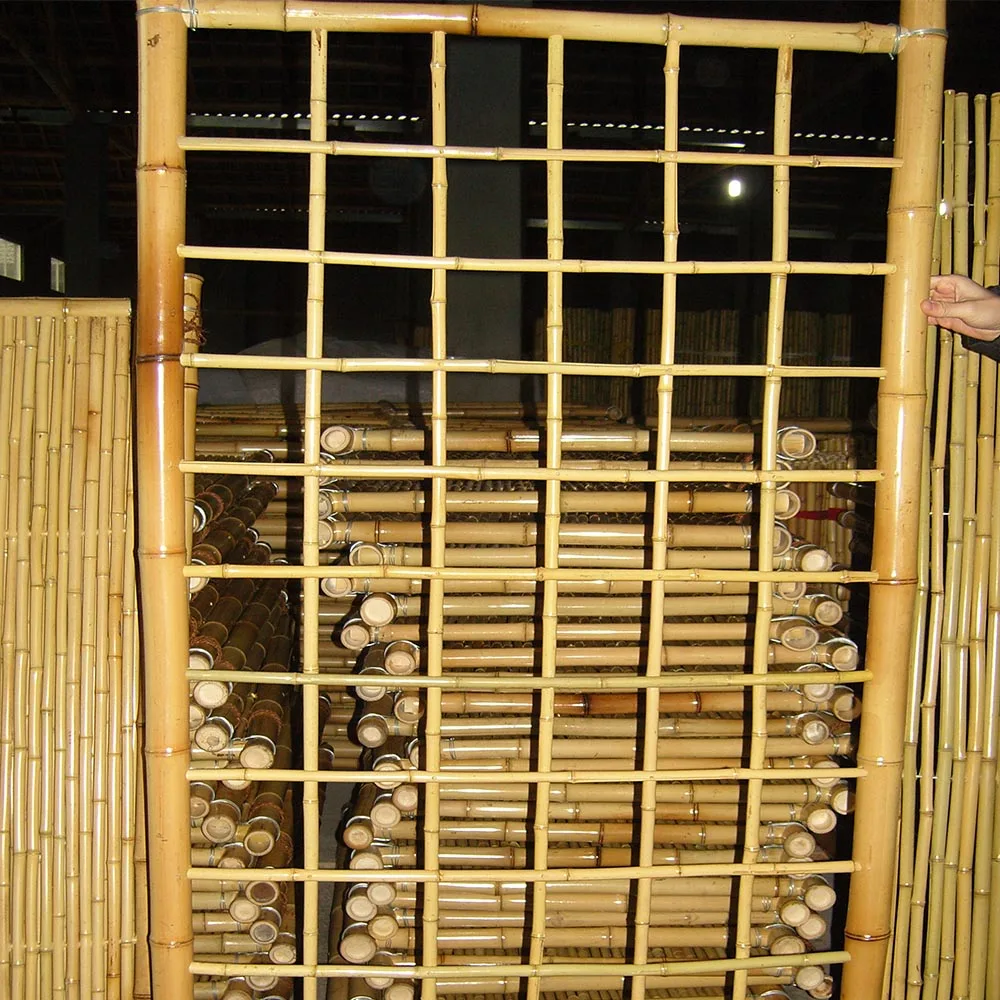 Manufacturer Outdoor Balcony Garden Fencing Bamboo Trellis