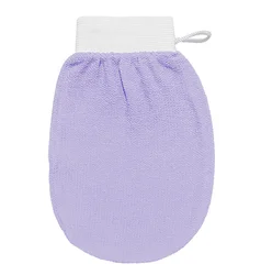 Bath Supplies Rayon medium fine sand viscose fiber exfoliating bath gloves artifact special mud rubbing without damaging skin
