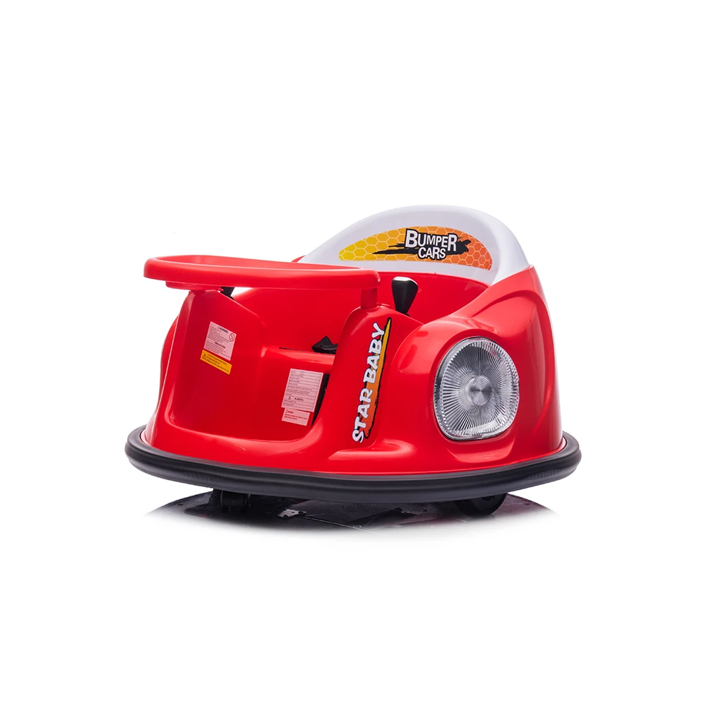 Unisex 360 Degree Rotation Electric Bumper Cars 12 Volt Baby electric car kids 5-7 Years Pink Colour Plastic Battery Cheap Price