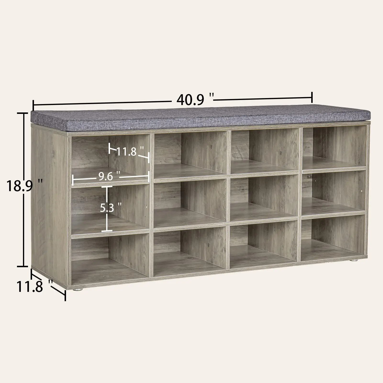 Modern Style 3-Flip-Drawers Wooden Shoe Rack Cabinet High Quality White Shoe Storage Bench for Living Room entry