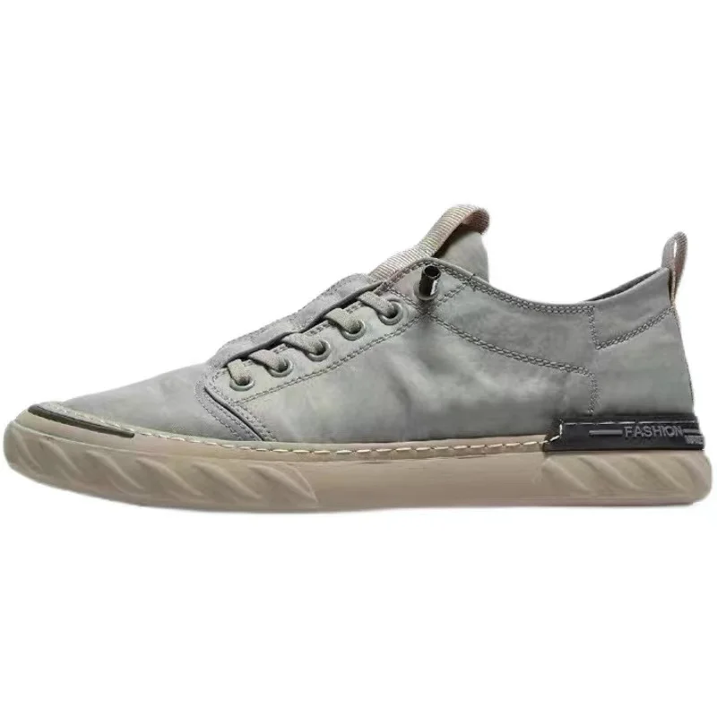 Новинка 2021, мужские парусиновые туфли Run Ahead, трендовые повседневные туфли для дикой природы, удобные мужские туфли для маленькой белой доски