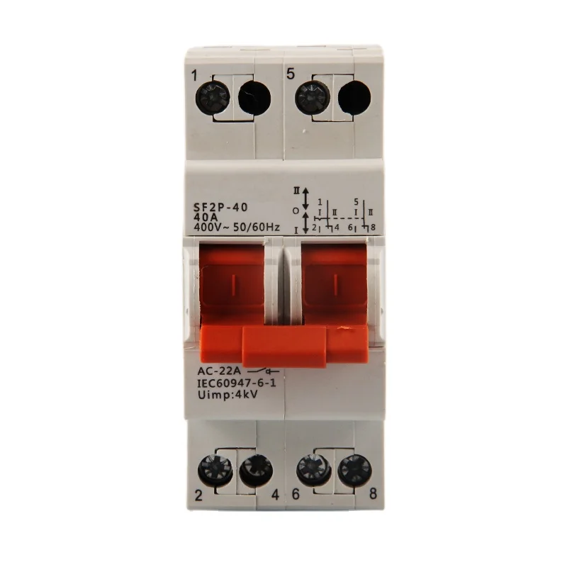 Американская классификация проводов 2р 4P Din-рейку Тип переключающий переключатели электрическая автоматическая машина для упаковки в переключателем главный выключатель