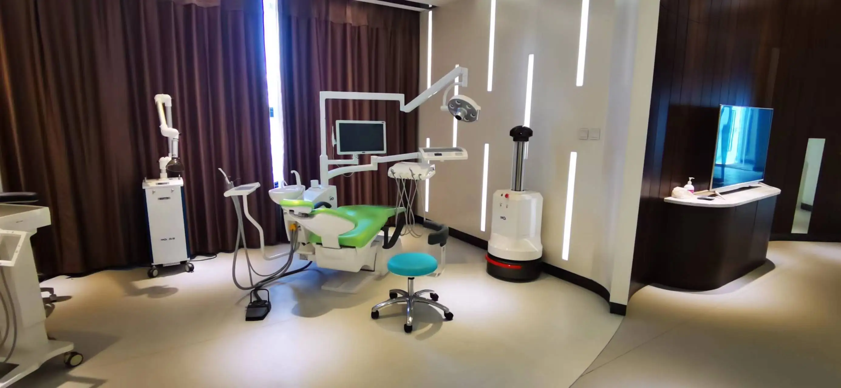 S2319 Fully certified luxury dentist chair electric dental chair unit for dental clinic
