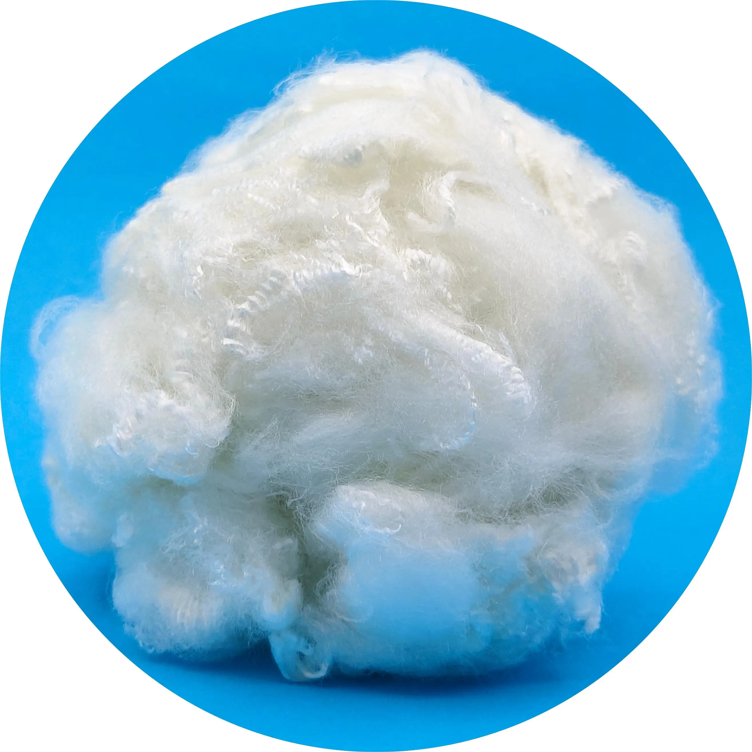 3D 38mm flame retardant modacrylic fiber for nonwoven LOI 32