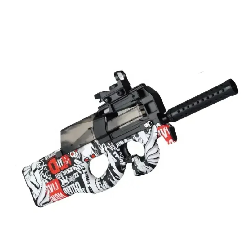 Bullet Blaster Kids Play Outdoor Shoot Toy Electric Water bullet Ball P90 Orbi Gun Splatter Ball Guns For Boys