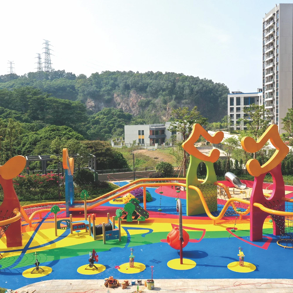 Amusement park design kids play equipment outdoor playground equipment for sale