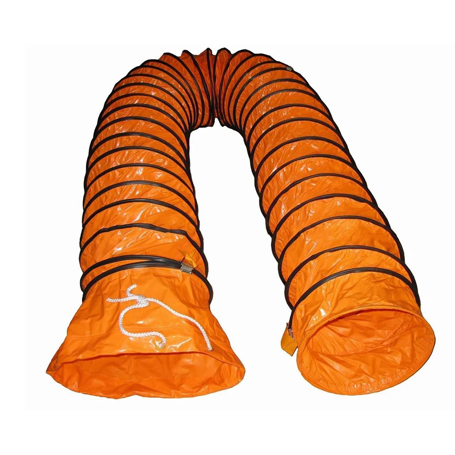 High-Intensity Waterproof Mining Flexible Air Duct Coated Tarpaulins Air Duct Fabric Duct