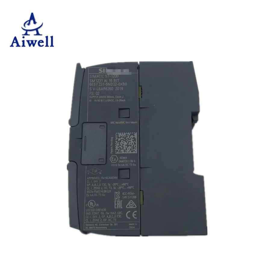 Siemens Simatic S7-1200 SM 1231 PLC Analog Input Module 6ES7231-5ND32-0XB0