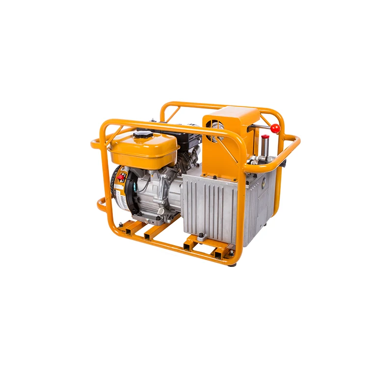 HPG-700 Gasoline Oil High Pressure Petrol Engine Driven 700 Bar Double Acting Hydraulic Pump