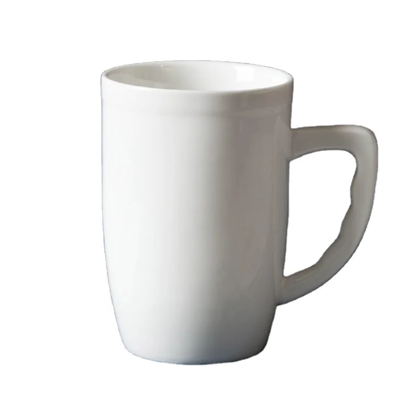 DIY Logo Custom Top Grade 11oz Porcelain White Mug Heat Transfer Blank Mug For Sublimation