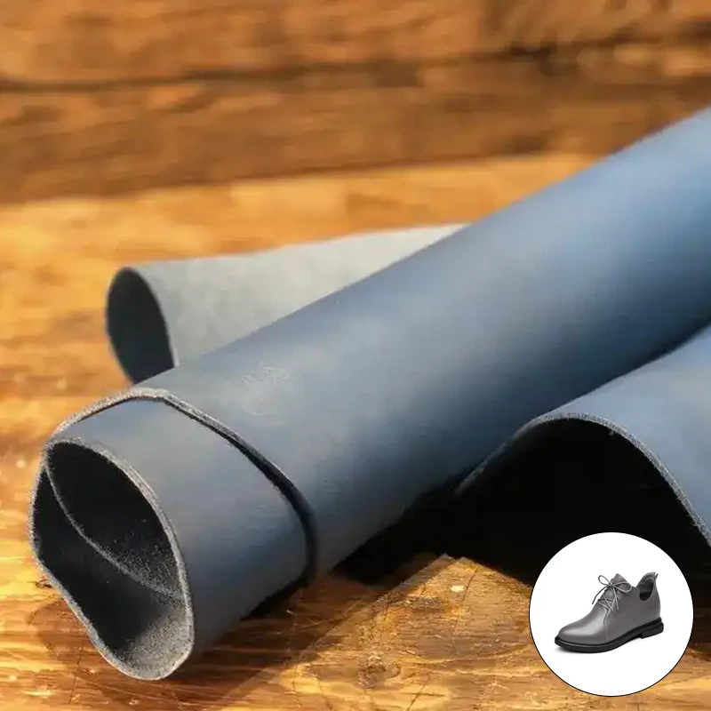 Antique Finish Genuine leather for shoes upper/Bags/Belts/ Straps