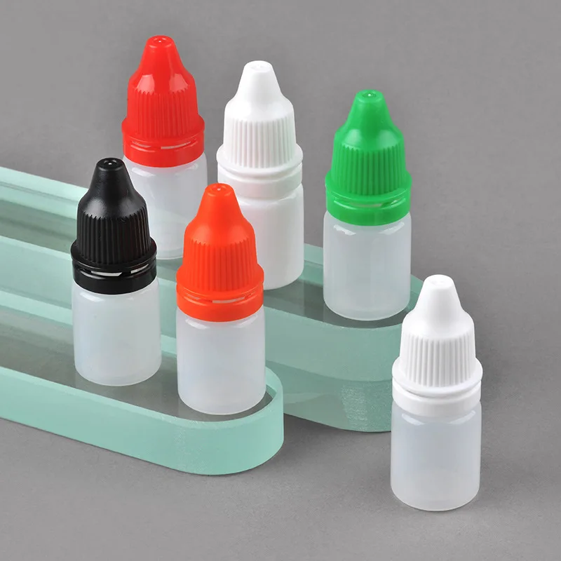 High quality 3-100ml dropper bottle extruded plastic medical dropper bottle  medical sealed eye drops bottle