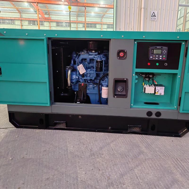 High Quality Diesel Generator Set Standby 33 Kva 26 Kw With Sound Isolation Canopy Diesel Generator Set