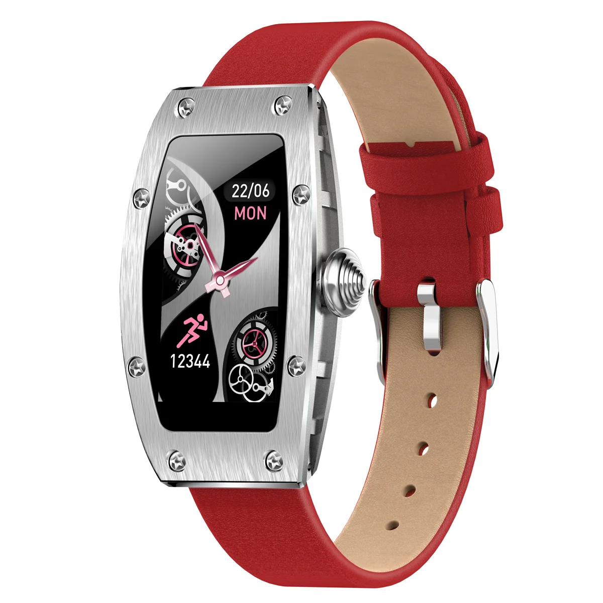 New Arrival K18 Customized Smart Bracelet Waterproof WristBand Pedometer Heart Rate Monitor lady Fitness Tracker