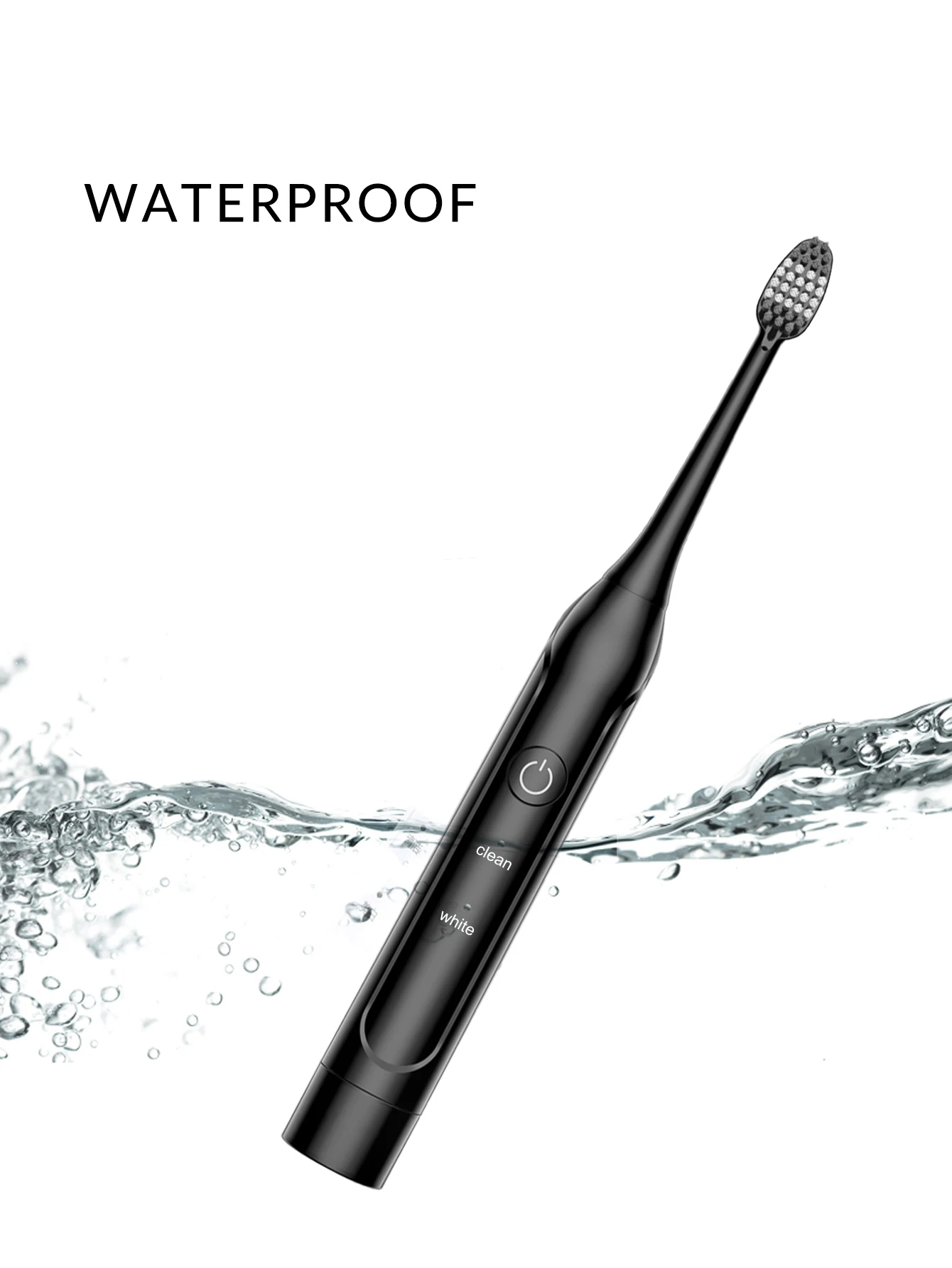 G8 Hot Sale Professional Oral Care Machine travel waterproof Battery Powered Sonic Electric Toothbrush