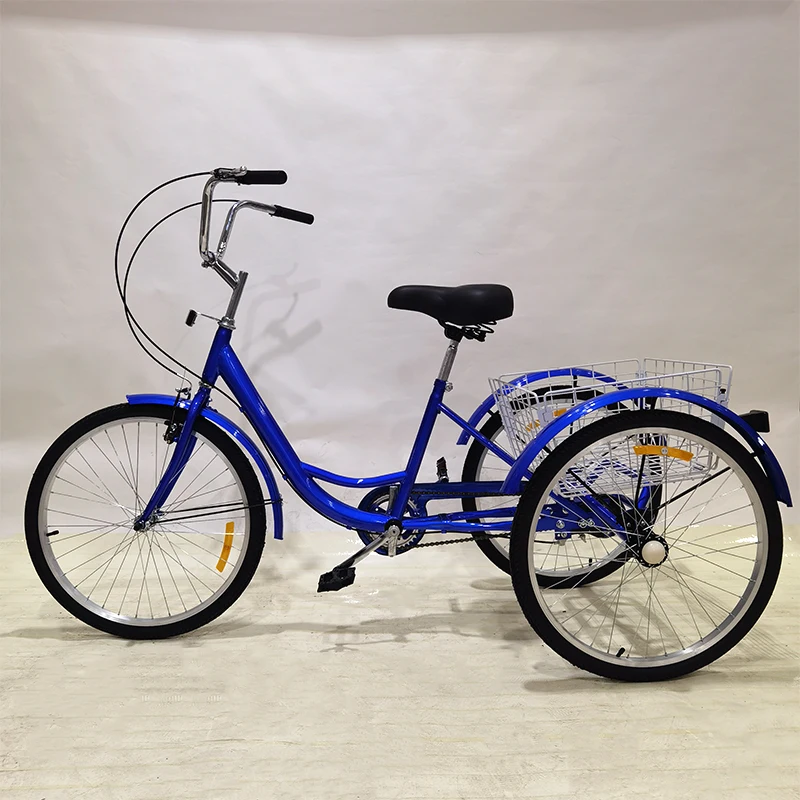 China Factory Hot sales Tribike bicycle V brake cheap tricycle adult tricycle bike/tricycle cargobike/cargo tricycle bike