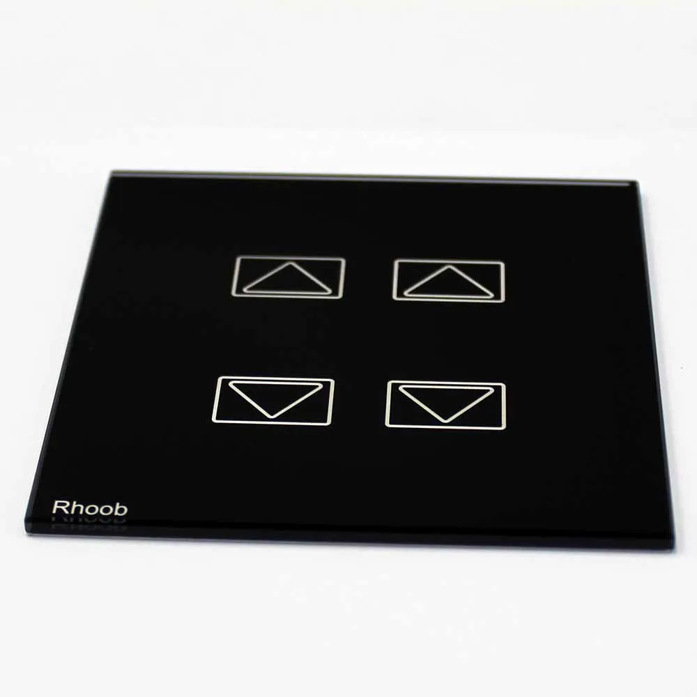 
Touch Control Switch Tempered Glass Electronics Front Panel 