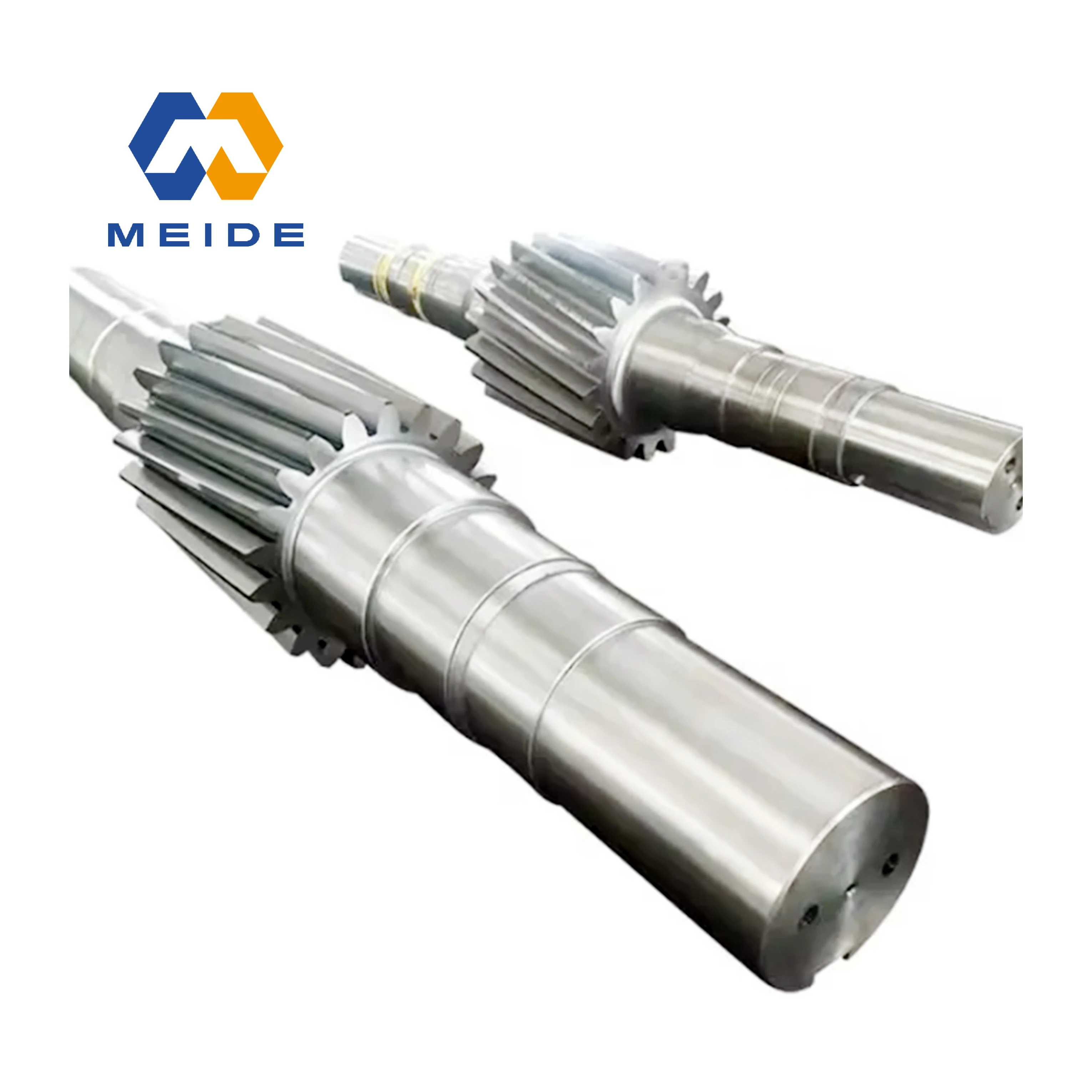 OEM Large Gear Shaft Drive Forged Steel CNC Machining Forging Steel Shaft Durable Professional Forged Big Pinion Shaft