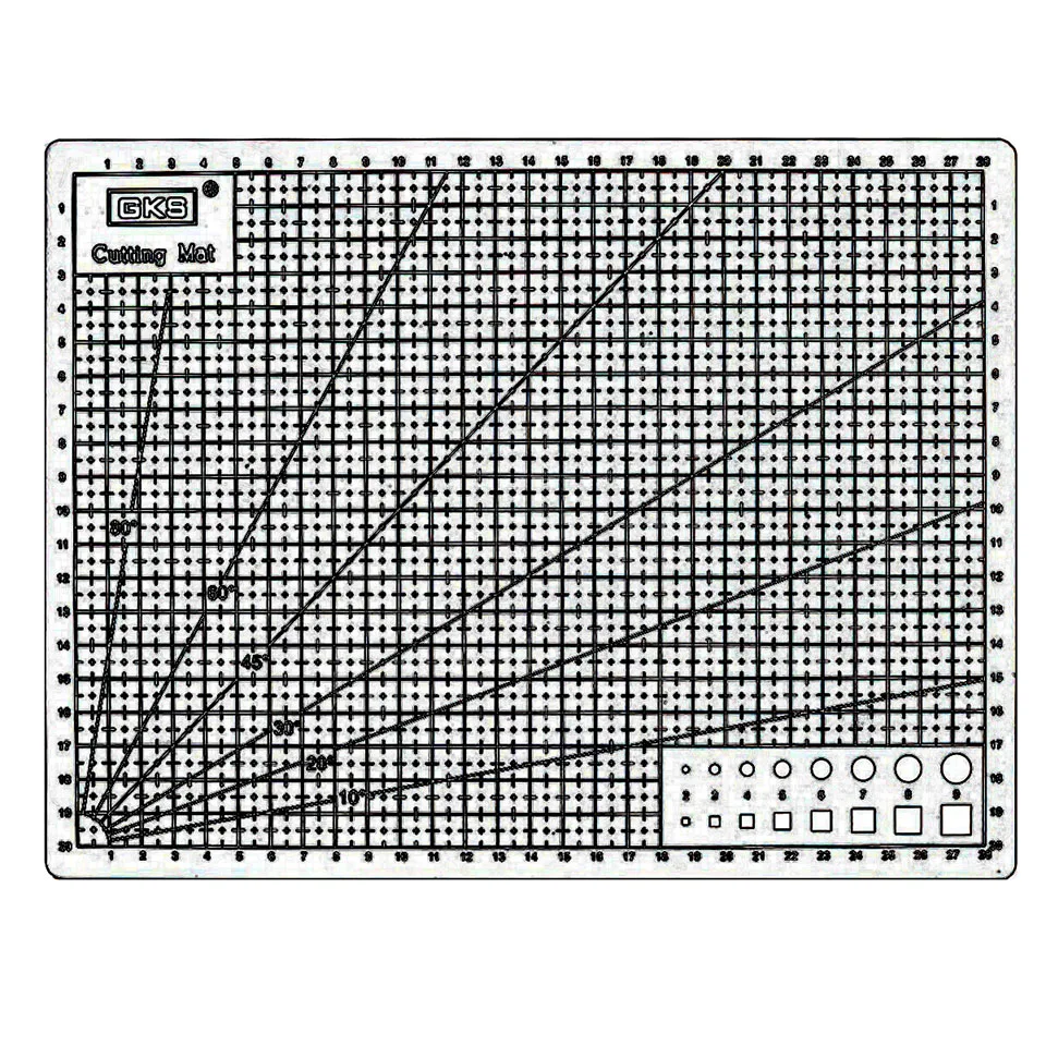 Full 360 Degrees Self Healing Pvc Cutting Mat Customized School Anti-Slip Self Healing A3 Rotating Cutting Mat Oem
