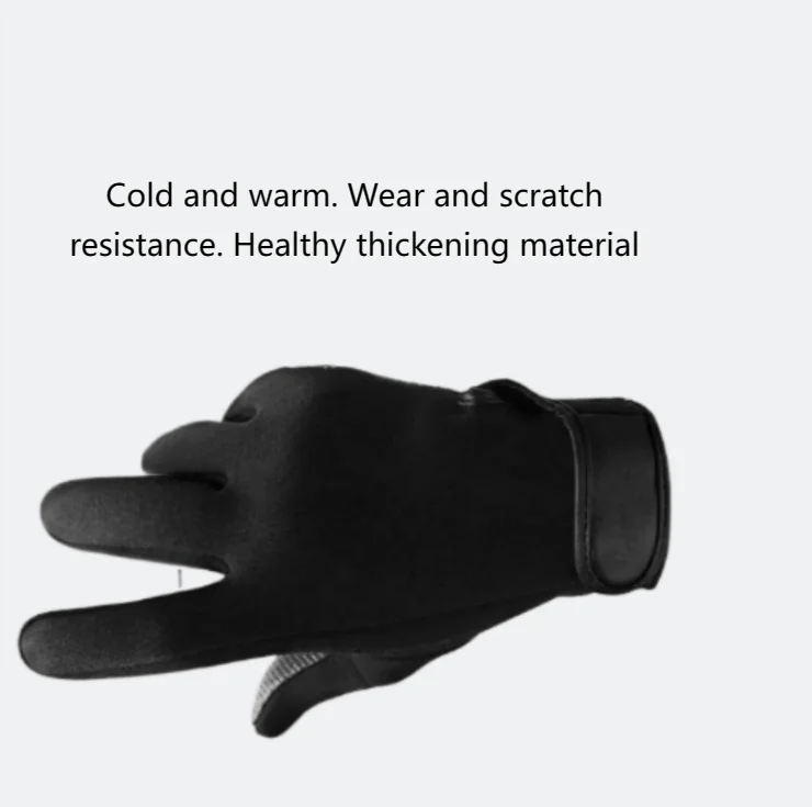 Snorkeling, deep anti-slip, warm, wear-resistant and scratch-resistant surfing diving gloves