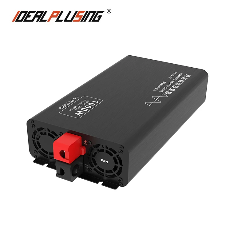 IDEALPLUSING pure sine wave inverter 12vdc 1000 watt Inverter with CE certification Adapt to multiple loads