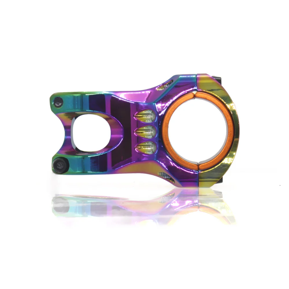 HONSUN hollow CNC bicycle stem 31.8/35mm MTB mountain bike handlebar stem 28.6mm ahead short 50mm 0 degree AM/XC