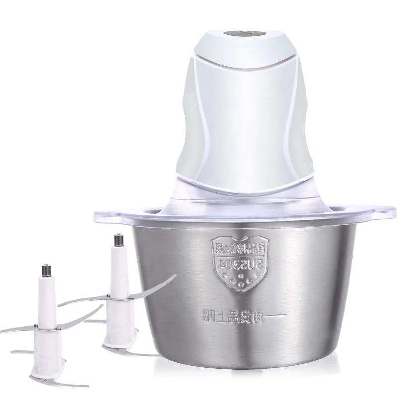 Multifunctional Automatic Household Vegetable Chopper Machine Stainless Steel Mini Grinder Meat Mincer