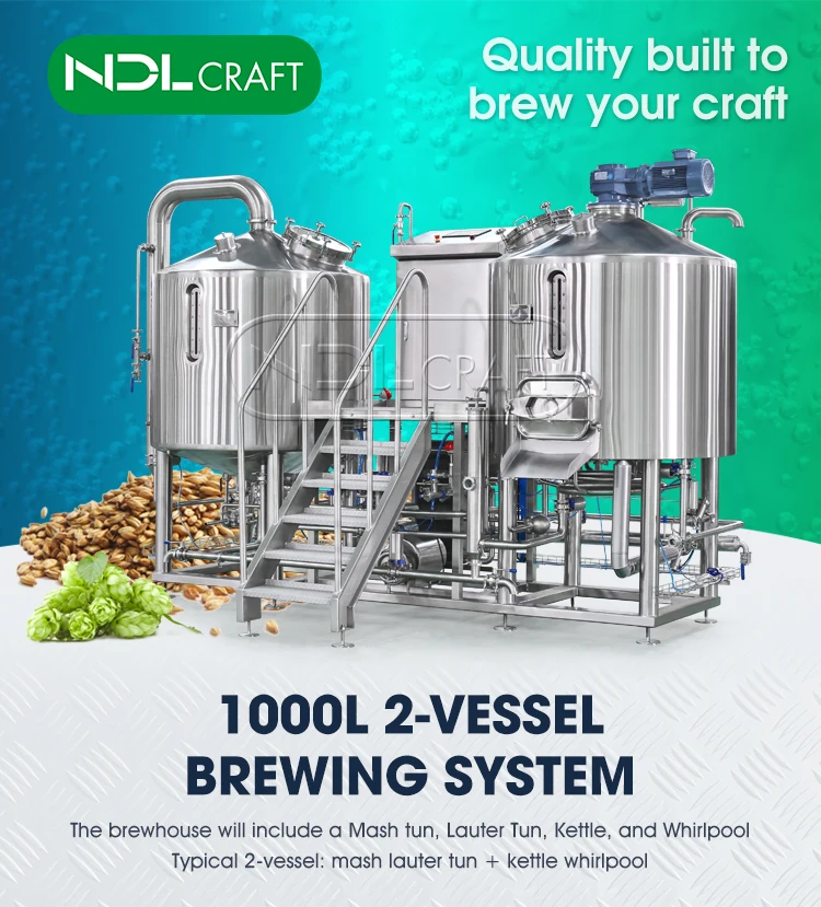 Beer making machine brewery craft beer 500l 1000l 2000l