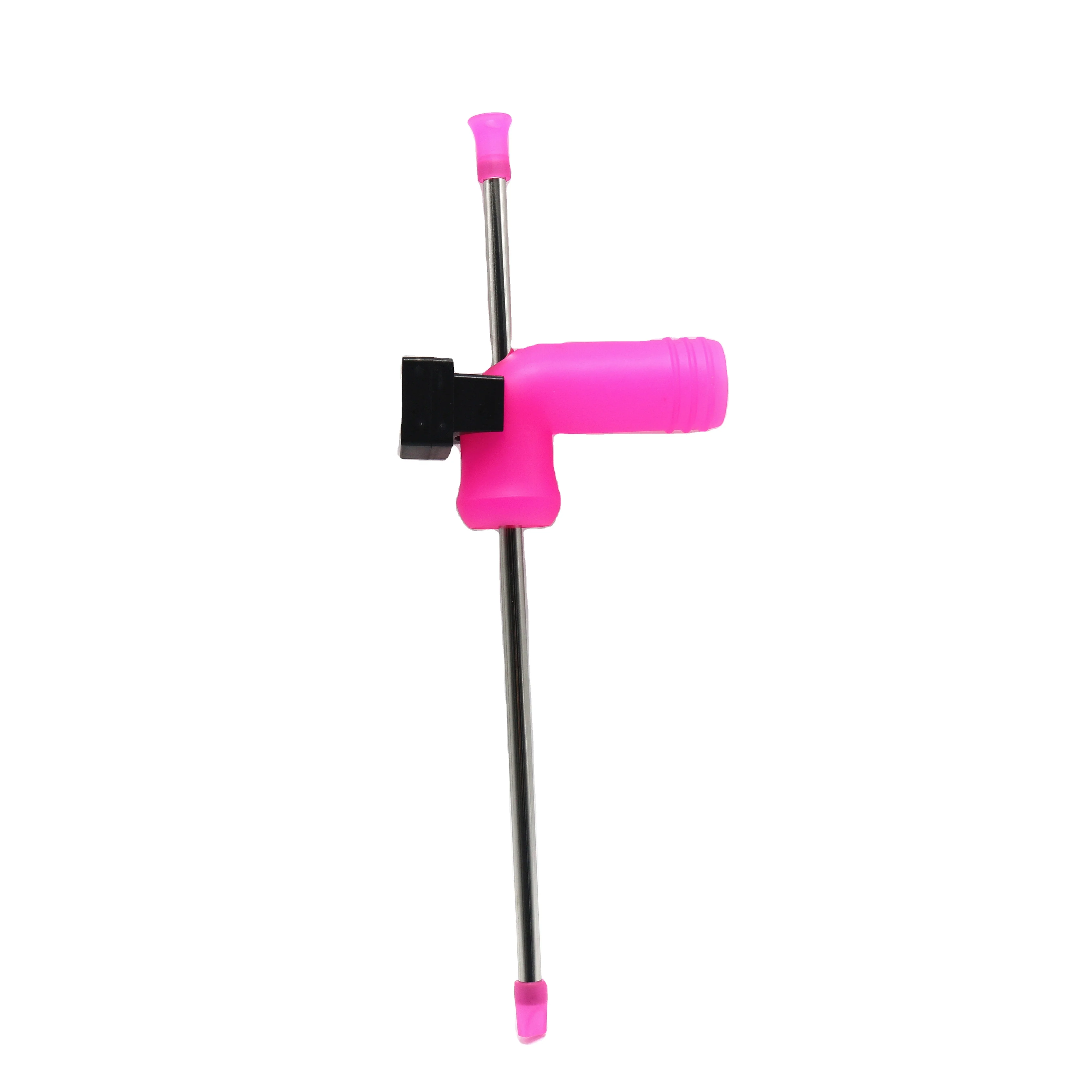 Party and holiday supplies hot selling beer funnel pink beer snorkel with timer
