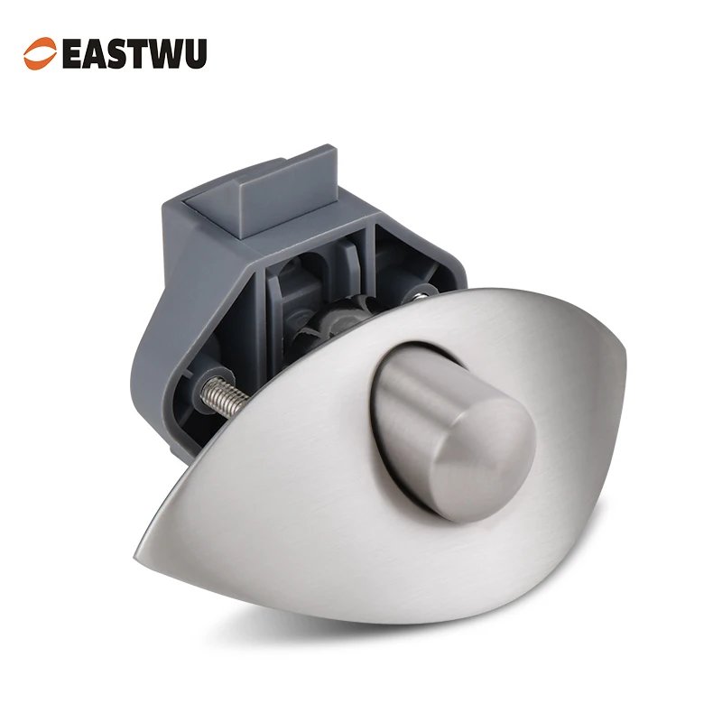 Half moon push lock latch for Motorhome caravan RV travel trailer boat Cabinet