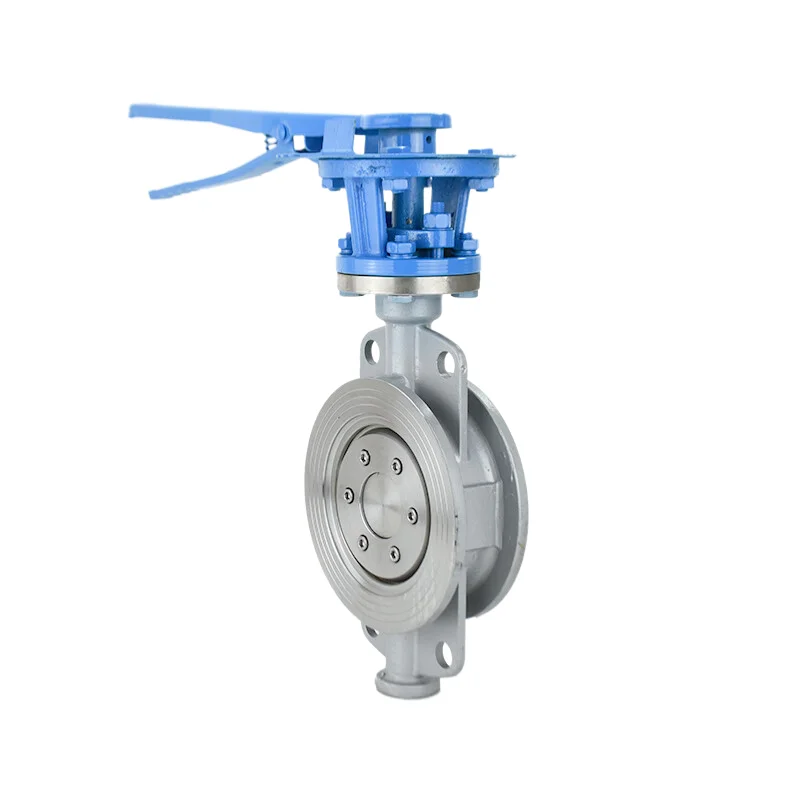 D73H/F Handle Wafer Type Metal Hard Seal Butterfly Valve