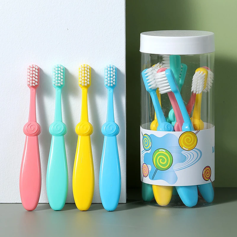 New design Chinese cheap custom plastic kids toothbrush