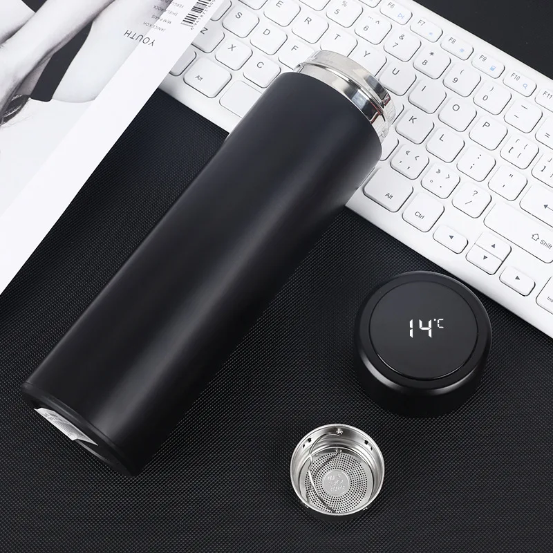 High Quality LED Temperature Display Smart Water Bottle Travel Vacuum Flask Insulated Thermos