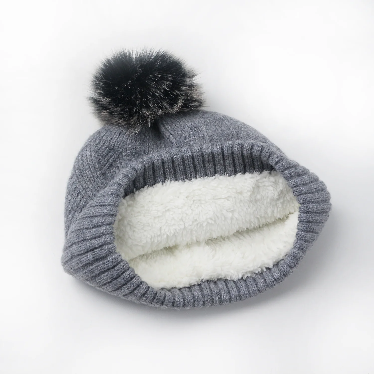 2024 Custom Knitted Kids Winter Hats and Gloves and Scarfs for Children