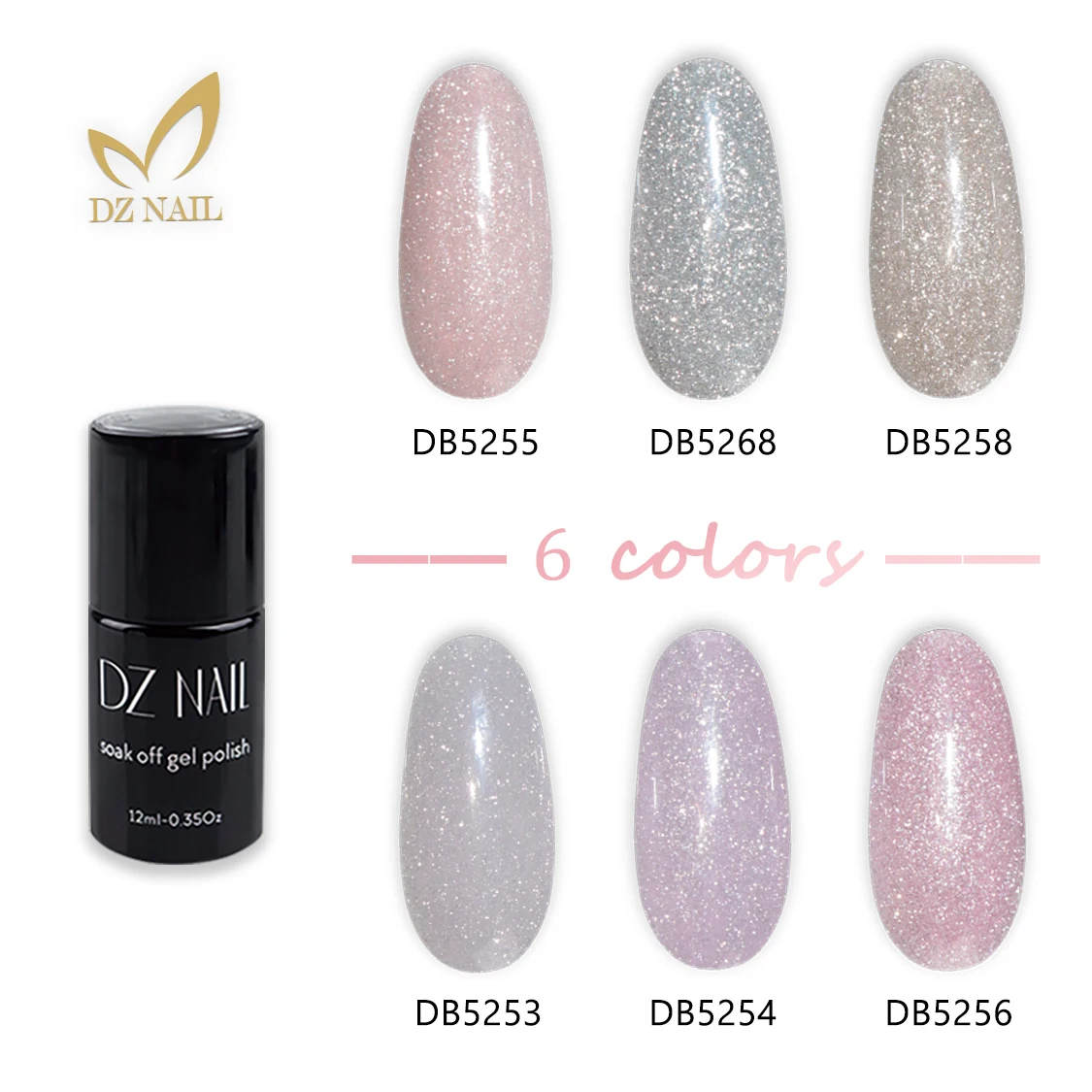 Private Label Flash Rubber Base Coat Disco Glitter Reflective Rubber Base Gel Nail Polish