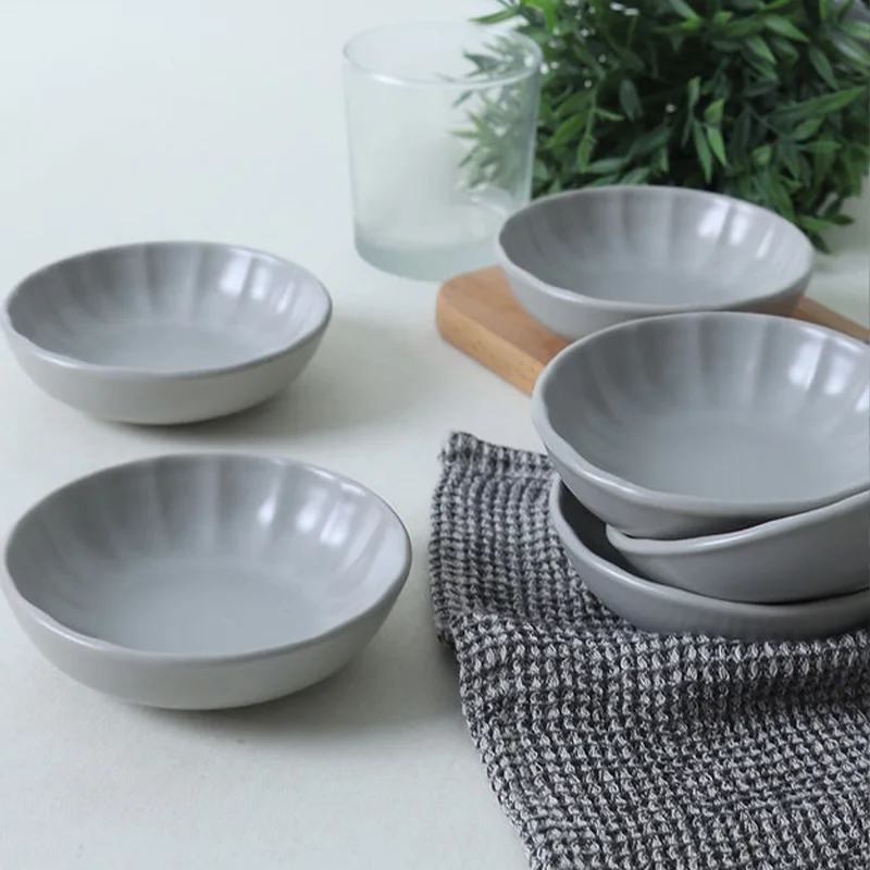 OEM  Wholesale Japanese Black Melamine Ramen Noodle Bowl Set  Ceramic Bowl Tableware Made In VietNam