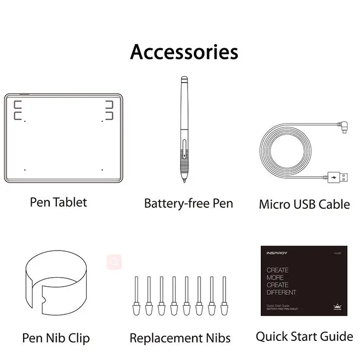 Huion H430P other computer accessories writing animation drawing graphics teaching kids pen tablet