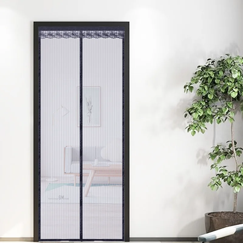 Hot Sale Magnetic Summer Anti-Mosquito Curtains Encryption Magnets Screen Door Curtain Magnetic Mosquito Net Door