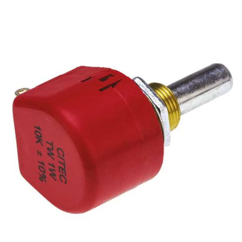 WX118 0.5W 10% single turn wirewound long shaft potentiometer 2.5k ohm