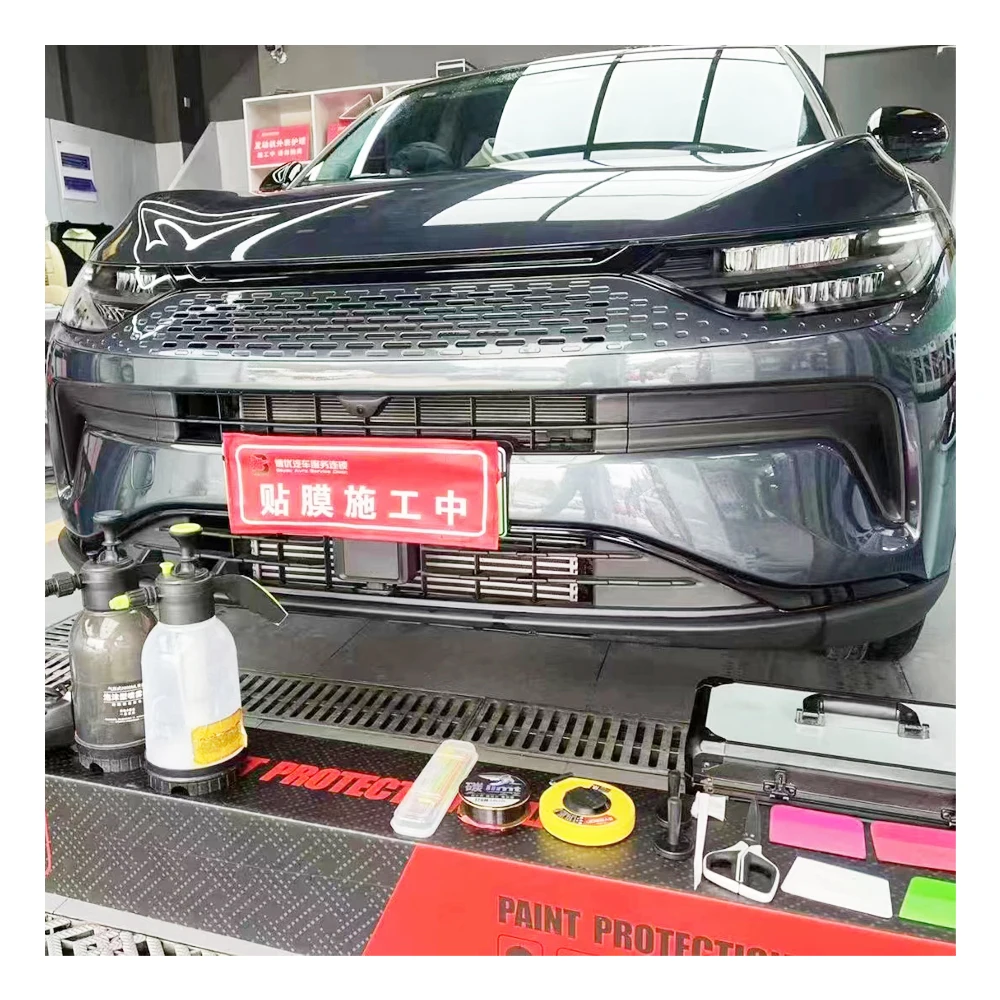 Гидрофобная толщина 7.5MIL 8.5MIL для продажи ТПУ автомобильная пленка защиты краски гидрофобная ppf