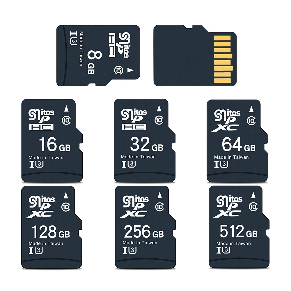 Top sales 100% original Custom LOGO  TF card 8GB 16GB 32GB 64GB 128GB 256GB 512GB For mobile phone Wholesales Memory cards