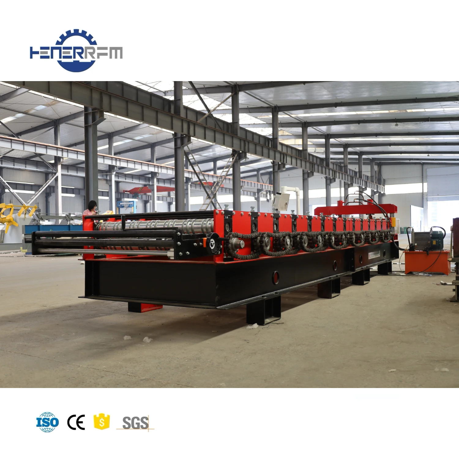 Professional manufacture car box carriage plate steel car body panel car board roll forming machine