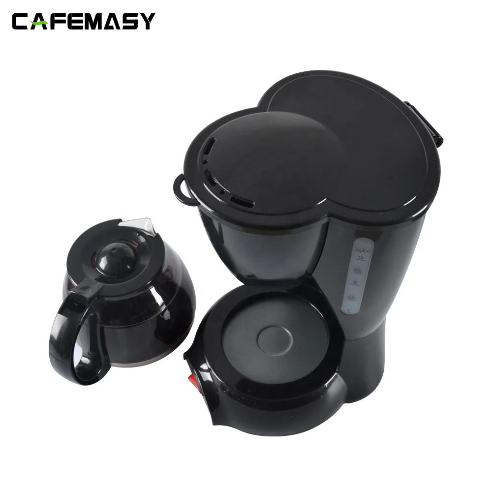 Электрическая кофемашина CAFEMASY для коммерческих помещений кофеварка эспрессо с 12 чашками американская капельная