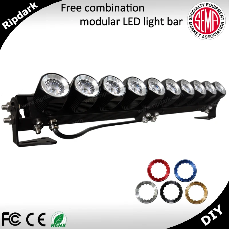 Auto lighting high quality truck accessories led tuning car police light bar big truck lights