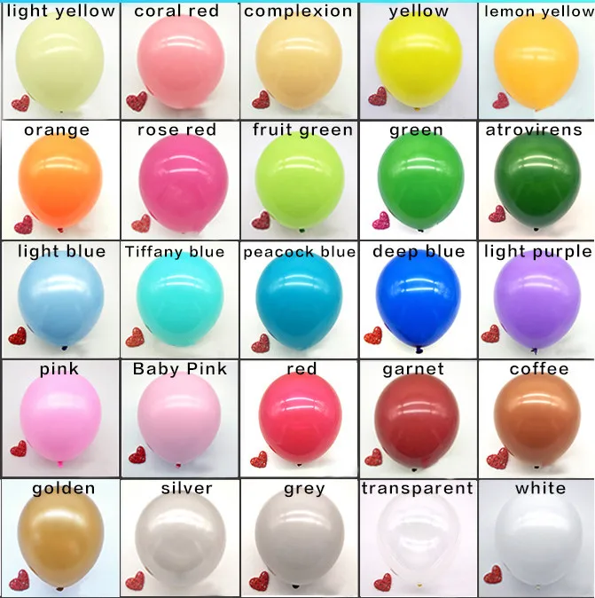 Customizable 12Inch Birthday And Party Helium Balloon Colorful Matte Latex qualatex Balloons For  Wedding Decoration