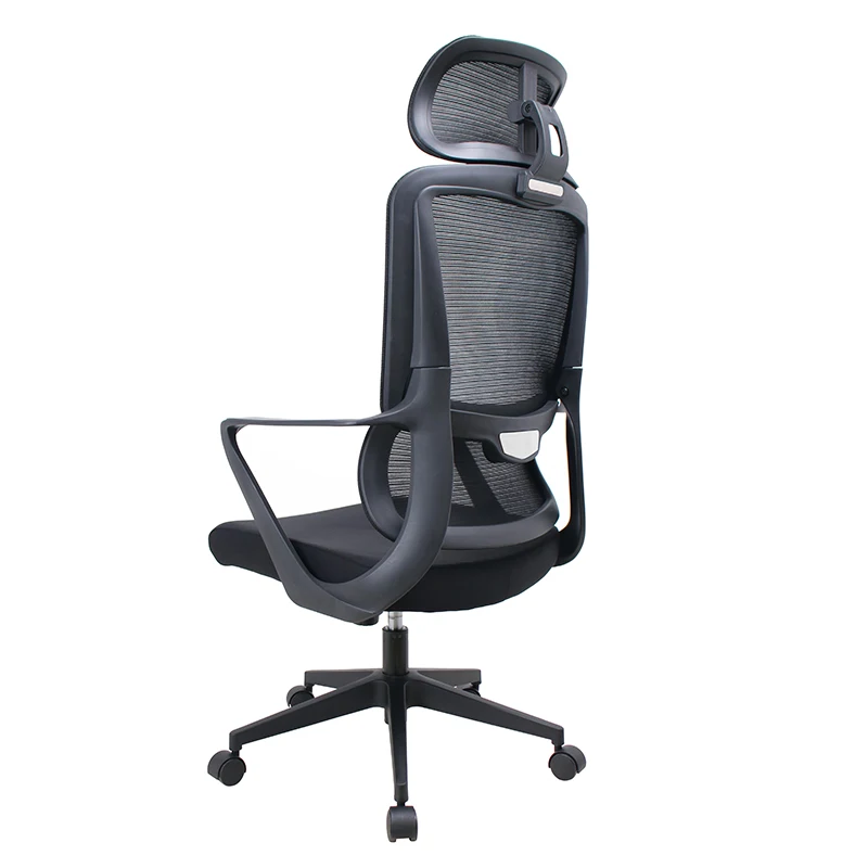 Customizable Fabric Seat Fixed Handrail Executive Swivel Home Work Ergonomic Mesh Office Desk Chairs